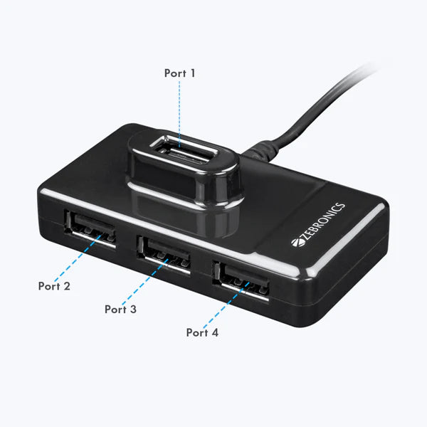 Zebronics USB Hub 4 Port