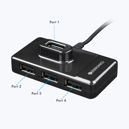 Zebronics USB Hub 4 Port
