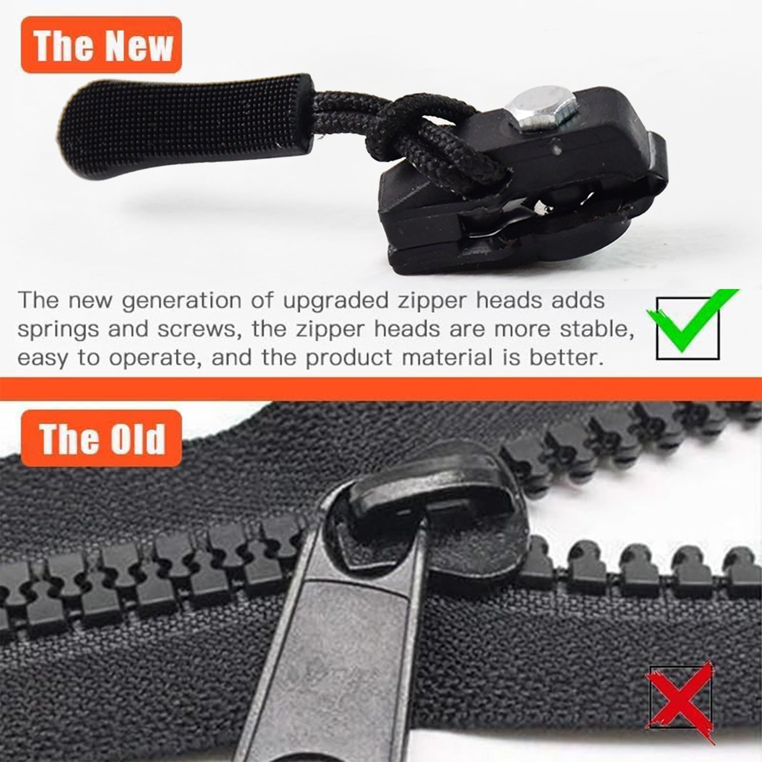 Universal Zipper Slider