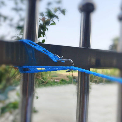 Wind prood Anti-slip Clothes Drying Nylon Rope (3 Mtr.)