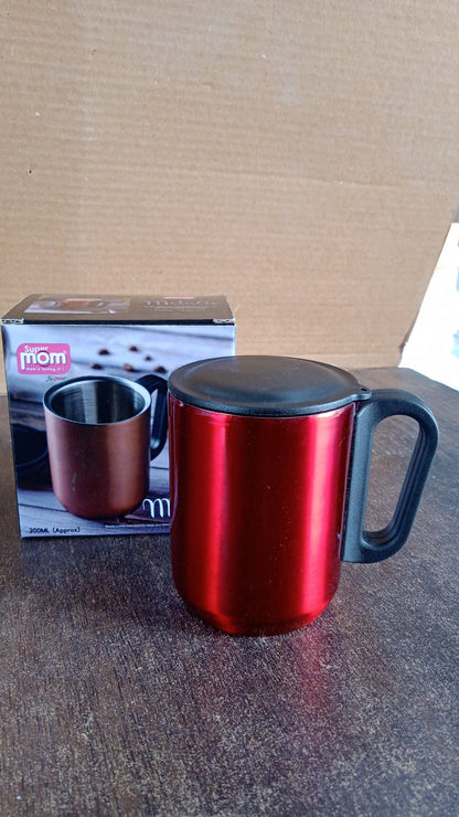 Supermom Stainless Steel Metallic Coffee Mug Approx 300ml (1 Pc)