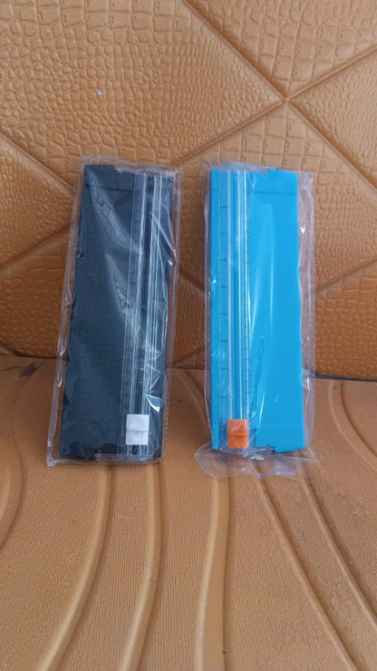 Paper Cutter, A5 Mini Paper Cutter, Portable Paper Cutting Machine (1 Pc / Mix Color)