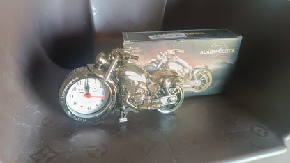 Motorcycle Alarm Clock, Motor Table Clock for Home Decor (1 Pc)