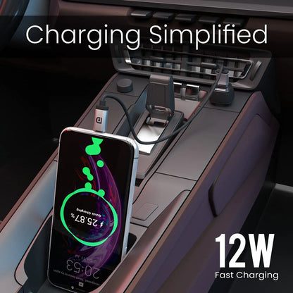 Car Power 5 - Dual Output | USB Ports | 12 Watts Total