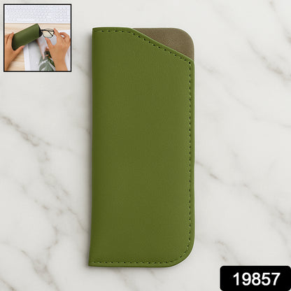 Slim Pu Leather Glasses Sleeve - (1 Pc)