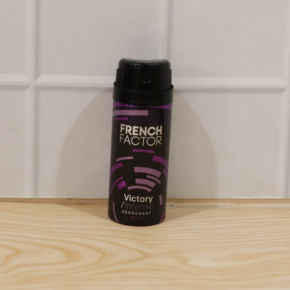 French Factor Victory Intense Deodorant Body Spray (1 Pc 150 Ml)