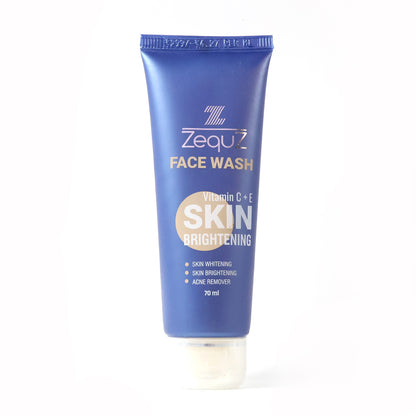 Zequz Vitamin C + E Brightening Face Wash - (1 Pc  70 Ml)