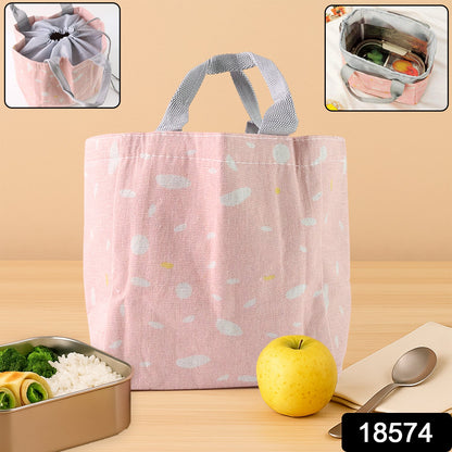 Lunch Bag for Women Men Insulated Lunch Bag (1 Pc / Mix Color & Design)