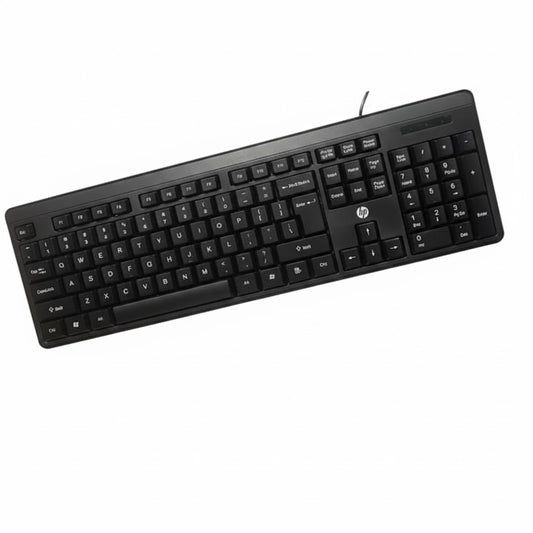 HP K100 Wired Keyboard Plug & Play Setup, LED Indicators