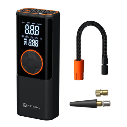 Vayu 4.0 - Pre-set Inflation Modes | Digital Display | Dual Power Source | 2 x 2000 mAh Battery