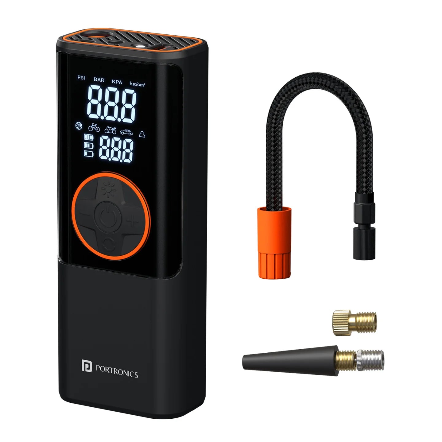 Vayu 4.0 Pre-set Inflation Modes | Digital Display | Dual Power Source | 2 x 2000 mAh Battery