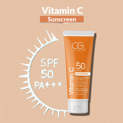Og Beautyvitamin C Sunscreen Spf 50 Pa+++ (1 Pc  20ml)